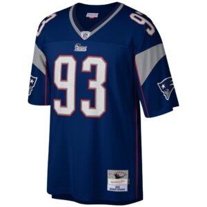 Richard Seymour New England Patriots Mitchell & Ness Legacy Replica Jersey - Navy