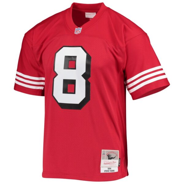 Steve Young San Francisco 49ers Mitchell & Ness Legacy Replica Jersey - Scarlet