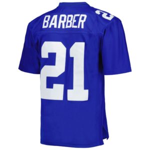 Tiki Barber New York Giants Mitchell & Ness Legacy Replica Jersey - Royal