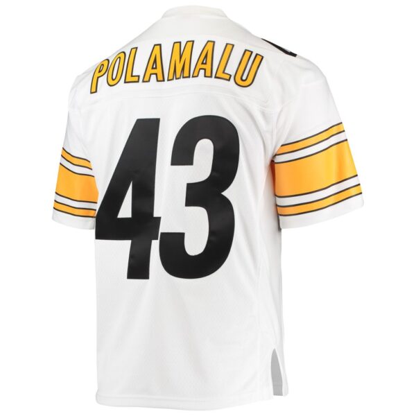 Troy Polamalu Pittsburgh Steelers Mitchell & Ness Legacy Replica Jersey - White