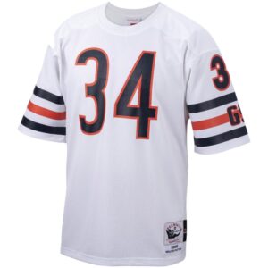 Walter Payton Chicago Bears Mitchell & Ness Big & Tall 1985 Retired Player Replica Jersey - White