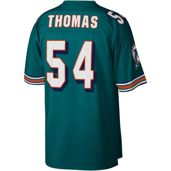 Zach Thomas Miami Dolphins Mitchell & Ness Legacy Replica Jersey - Aqua