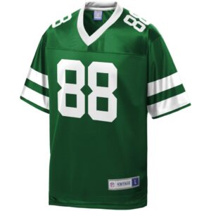 Men's New York Jets Al Toon NFL Pro Line Green Retired Player Jersey