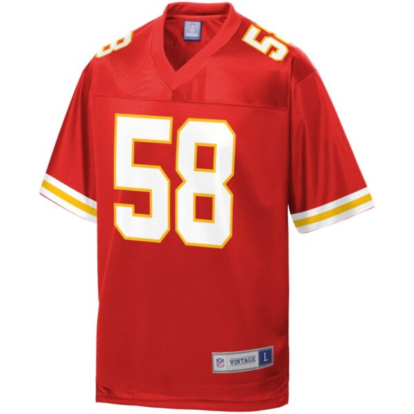 Derrick Thomas Kansas City Chiefs NFL Pro Line Retired Player Replica Jersey - Red