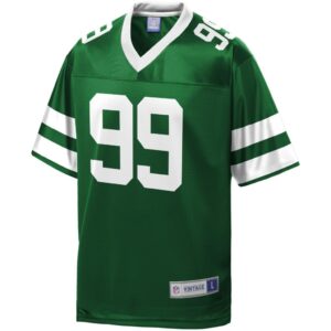 Men's New York Jets Mark Gastineau NFL Pro Line Green Retired Player Jersey