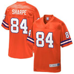 Shannon Sharpe Denver Broncos NFL Pro Line Retired Player Replica Jersey - Orange