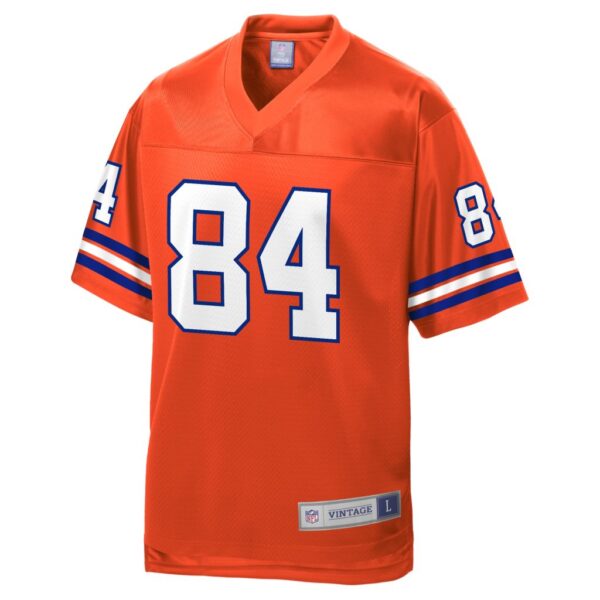 Shannon Sharpe Denver Broncos NFL Pro Line Retired Player Replica Jersey - Orange