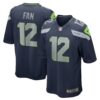 Men's Seattle Seahawks 12th Fan Nike College Navy Game Jersey