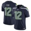 Men's Seattle Seahawks 12th Fan Nike College Navy Vapor F.U.S.E. Limited Jersey