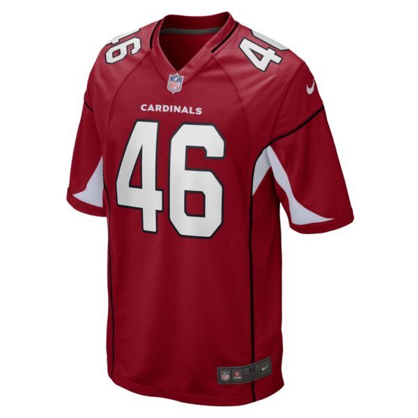 Men's Arizona Cardinals Aaron Brewer Nike Cardinal Game Jersey