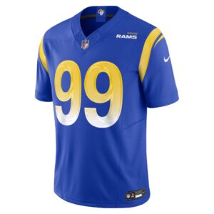 Men's Los Angeles Rams Aaron Donald Nike Royal Vapor F.U.S.E. Limited Jersey