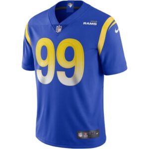 Men's Nike Aaron Donald Royal Los Angeles Rams Vapor Limited Jersey