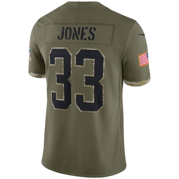 Men's Green Bay Packers Nike Olive 2022 Salute To Service Limited Jersey