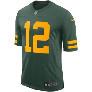 Men's Green Bay Packers Aaron Rodgers Nike Green Alternate Vapor Limited Player Jersey