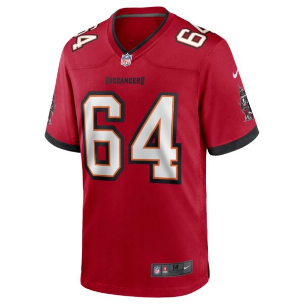 Men's Tampa Bay Buccaneers Aaron Stinnie Nike Red Game Jersey