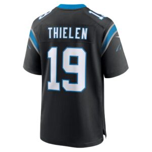 Adam Thielen Carolina Panthers Nike Game Player Jersey - Black