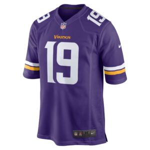 Men's Minnesota Vikings Adam Thielen Nike Purple Game Jersey