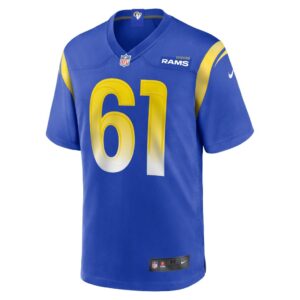 Men's Los Angeles Rams AJ Arcuri Nike Royal Game Player Jersey