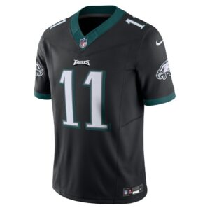 Men's Philadelphia Eagles A.J. Brown Nike Black Vapor F.U.S.E. Limited Jersey