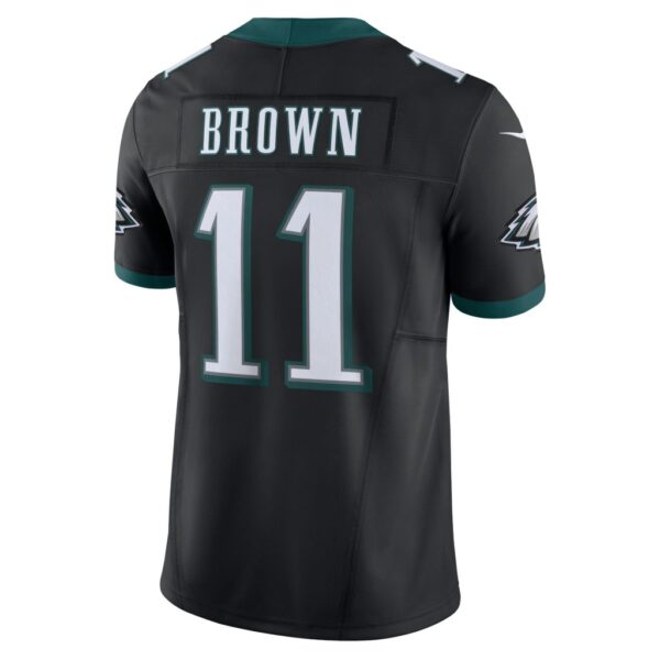 Men's Philadelphia Eagles A.J. Brown Nike Black Vapor F.U.S.E. Limited Jersey