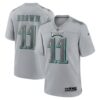 Men's Philadelphia Eagles A.J. Brown Nike Gray Atmosphere Fashion Game Jersey