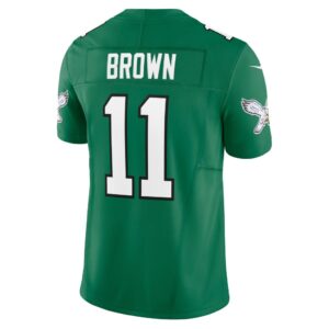 A.J. Brown Philadelphia Eagles Nike Vapor F.U.S.E. Limited Jersey - Kelly Green