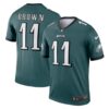 Men's Philadelphia Eagles A.J. Brown Nike Midnight Green Legend Jersey