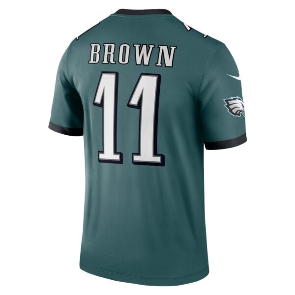 Men's Philadelphia Eagles A.J. Brown Nike Midnight Green Legend Jersey