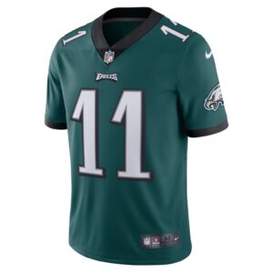 Men's Philadelphia Eagles A.J. Brown Nike Midnight Green Vapor Limited Jersey