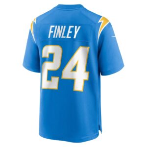 AJ Finley Los Angeles Chargers Nike Team Game Jersey - Powder Blue