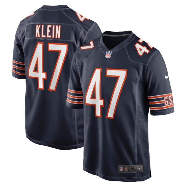 Men's Chicago Bears A.J. Klein Nike Navy Game Player Jersey