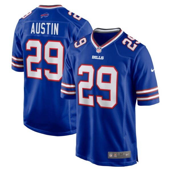 Men's Buffalo Bills Alex Austin Nike Royal Home Game Jersey