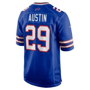 Men's Buffalo Bills Alex Austin Nike Royal Home Game Jersey