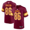 Men's Washington Commanders Alex Erickson Nike Burgundy Player Game Jersey