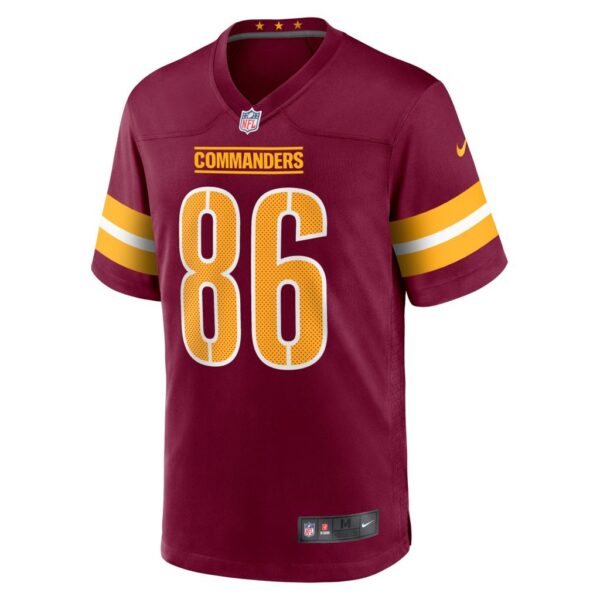 Men's Washington Commanders Alex Erickson Nike Burgundy Player Game Jersey