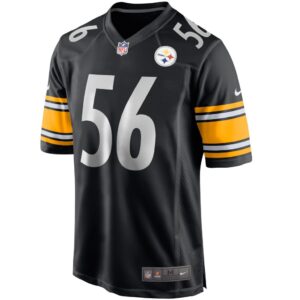 Men's Pittsburgh Steelers Alex Highsmith Nike Black Game Jersey