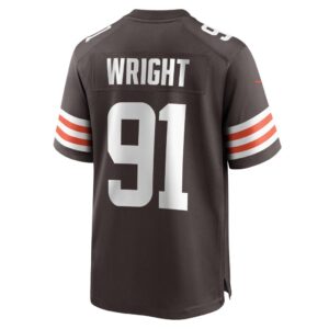 Alex Wright Cleveland Browns Nike Team Game Jersey - Brown