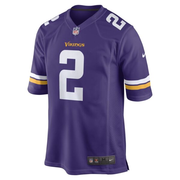 Men's Minnesota Vikings Alexander Mattison Nike Purple Game Player Jersey