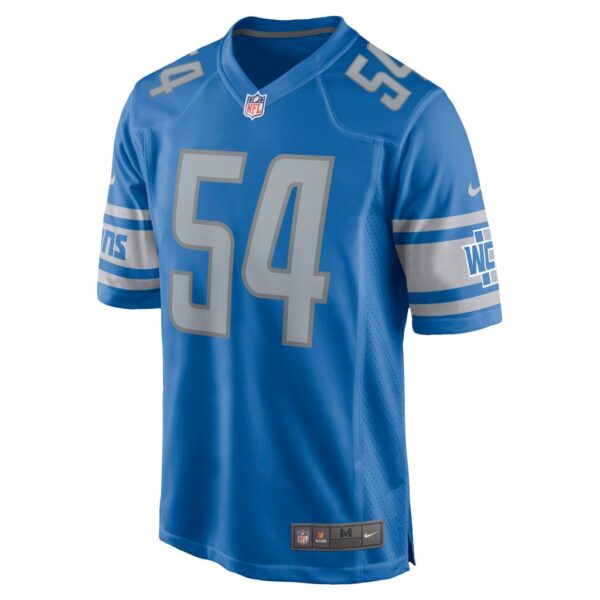 Men's Detroit Lions Alim McNeill Nike Blue Game Jersey