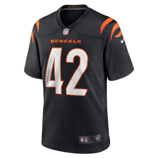 Men's Cincinnati Bengals Allan George Nike Black Game Player Jersey