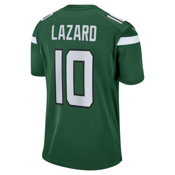 Men's New York Jets Allen Lazard Nike Gotham Green Game Player Jersey