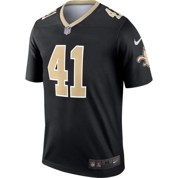 Men's Nike Alvin Kamara Black New Orleans Saints Legend Jersey