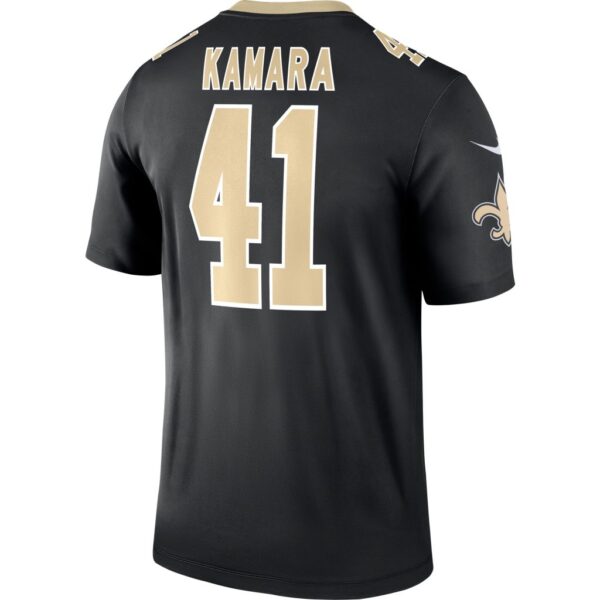 Men's Nike Alvin Kamara Black New Orleans Saints Legend Jersey