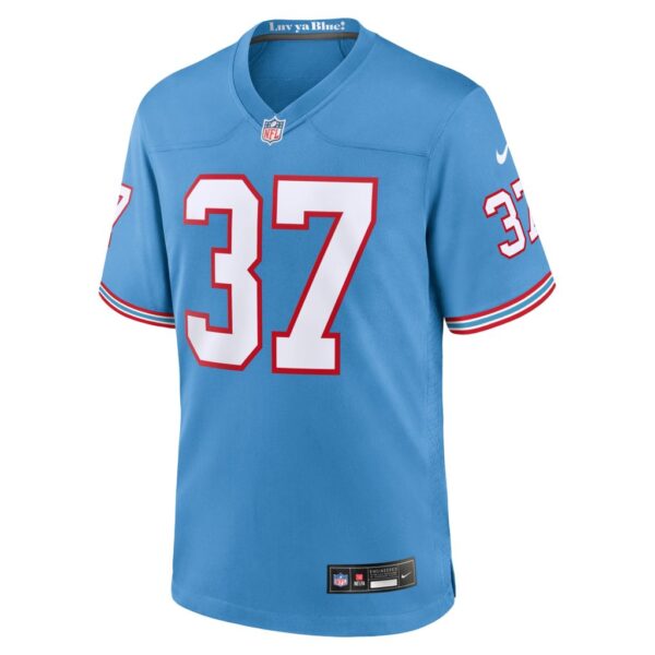 Amani Hooker Tennessee Titans Nike Oilers Throwback Player Game Jersey - Light Blue