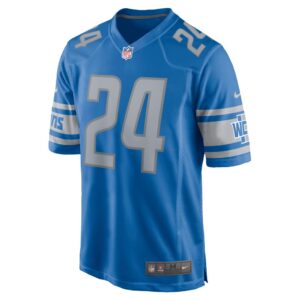 Men's Detroit Lions Amani Oruwariye Nike Blue Game Jersey