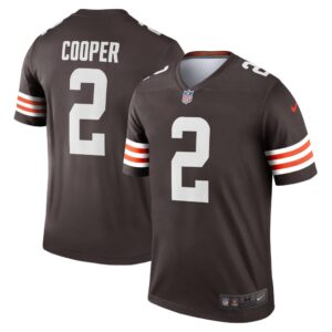 Men's Cleveland Browns Amari Cooper Nike Brown Legend Jersey