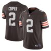 Men's Cleveland Browns Amari Cooper Nike Brown Vapor Limited Jersey