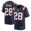 Ameer Speed New England Patriots Nike Team Game Jersey - Navy