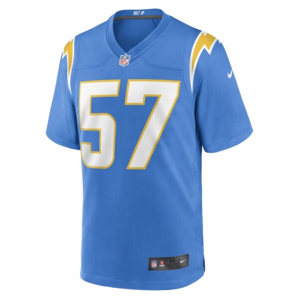 Men's Los Angeles Chargers Amen Ogbongbemiga Nike Powder Blue Game Player Jersey