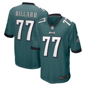 Men's Philadelphia Eagles Andre Dillard Nike Midnight Green Game Jersey